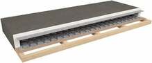 Vedrumadrats Black Red White Tiago Standard, keskmine, hall, 198 x 90 cm
