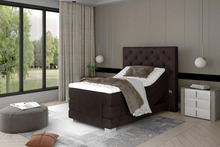 Elektriline voodi NORE Clover 09, 90 x 200 cm, tumepruun