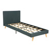 Voodi Home4You Juno, 90 x 200 cm, hall