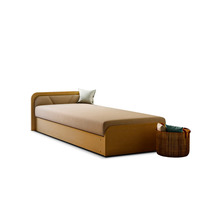 Voodi Eltap Tapclan Parys L PS 08, 80 x 190 cm, madratsi ja pesukastiga, beež