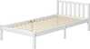 Voodiraam HOMCOM, 208 x 96 cm, valge