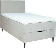Kontinentaalvoodi Home4You Laara, 90 x 200 cm, tume beež