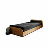 Voodi Eltap Parys Sawana 05, 80 x 190 cm, tumehall/hall/pruun