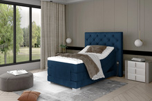 Elektriline voodi Nore Clover 12, 90 x 200 cm, tumesinine