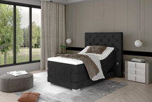 Elektriline voodi Nore Clover 16, 90 x 200 cm, must