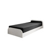 Voodi Parys Sawana 14, 90 x 200 cm, must/valge