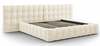 Voodi Micadoni Home Mamaia Velvet Double Headboard, 180 x 200 cm, helepruun