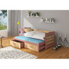 Lastevoodi Adrk Furniture Tiarro, 90 x 200 cm, roosa/pruun