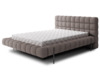 Voodi Magentta, 180 x 200 cm, ilma madratsita, põhjalippidega, hall
