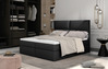 Kaheinimesevoodi Eltap Amber Soft 11, 180 x 200 cm, must, koos madratsi ja põhjalippidega