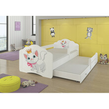 Lastevoodi Adrk Furniture Casimo II, 160 x 80 cm, valge
