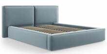 Voodi Micadoni Home Jodie Velvet MICBFD20051F1JODIE3, 200 x 200 cm, helesinine