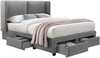 Voodi Home4you Sugi, 160 x 200 cm, hall