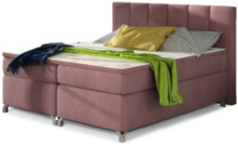 Voodi Basilio Mat Velvet 63, 140 x 200 cm, roosa, madratsiga
