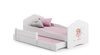Lastevoodi ADRK Furniture Casimo II Girl, 160 x 80 cm, koos madratsiga