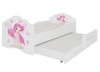 Lastevoodi Adrk Furniture Casimo II, madratsitega, 80 x 160 cm, valge