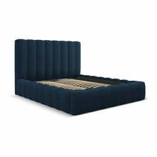 Kaheinimesevoodi Micadoni Home Kelp MICBF, 180 x 200 cm, tumesinine