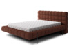 Voodi Eltap Magentta, 140 x 200 cm, ilma madratsita, põhjalippidega, punane