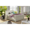 Kaheinimesevoodi koos põhja ja madratsiga Eltap Alice, 180 x 200 cm, kreemjas/heledapruun/beež