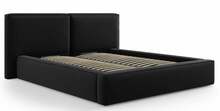 Voodi Micadoni Home Jodie Velvet MICBFD18051F1JODIE7, 180 x 200 cm, must