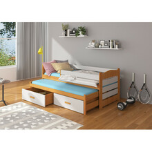 Lastevoodi Adrk Furniture Tiarro, 80 x 180 cm, pruun/hall