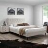 Voodi Emilia koos madratsiga Harmony Top, 160 x 200 cm, beež