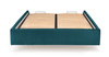 Voodiraam Halmar Modulo 160, panipaigaga, tumeroheline (Monolith 37)