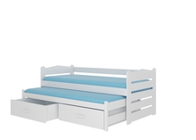 Lastevoodi Adrk Furniture Tiarro, 80 x 180 cm, valge