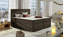 Kaheinimesevoodi Eltap Bolero, 140 x 200 cm, pruun, koos madratsiga