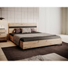 Kaheinimesevoodi ADRK Furniture Malen, 160 x 200 cm, pruun
