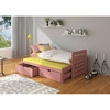 Lastevoodi Adrk Furniture Tomi, 80 x 180 cm, roosa