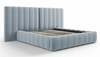 Voodi Micadoni Home Kelp Velvet, 200 x 200 cm, helesinine