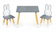 Lastetoa mööblikomplekt Ecotoys Children Furniture Set, pruun/hall