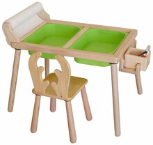 Lastelaua komplekt Kalune Design Roll 109TRS1176, puit/roheline
