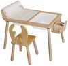 Lastelaua komplekt Kalune Design Roll 109TRS1177, valge/puit