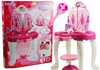 Laste tualettlaud Lean Toys, 1452, tarvikutega, roosa, 10 tk