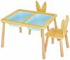 Laste mängulaud koos 2 tooliga Kalune Design Table and 2 Chairs, 52 cm, sinine