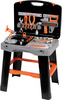 Mängutöölaud Smoby Black & Decker Bricolo Smart, mudel 7600360734, must/hall/oranž