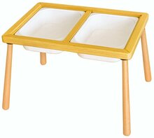 Laste laud KALUNE DESIGN Mini Table 109TRS1164, 74 cm x 53 cm x 52 cm, valge