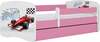 Lastevoodi Kocot Kids Babydreams Formula, 70 x 140 cm, madratsiga, valge/roosa
