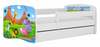 Lastevoodi Kocot Kids Babydreams Safari, voodikastiga, ilma madratsita, 80 x 180 cm, valge