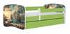 Lastevoodi Kocot Kids Ship, 70 x 140 cm, madratsiga, valge/roheline