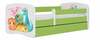 Lastevoodi Kocot Kids BabyDreams Tiny Dinos, 80 x 180 cm, madratsiga, roheline