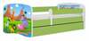 Lastevoodi Kocot Kids Babydreams Safari, 80 x 160 cm, voodipesukastiga, madratsiga, roheline