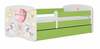 Lastevoodi Kocot Kids Balloon, 80 x 180 cm, madratsiga, valge/roheline