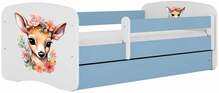 Lastevoodi Kocot Kids Babydreams Bambi, 80 x 180 cm, ilma voodipesukastita, ilma madratsita, sinine