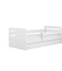 Lastevoodi Kocot Kids Tomi, 80 x 140 cm, madratsiga, valge