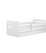Lastevoodi Kocot Kids Tomi, 80 x 140 cm, madratsiga, valge