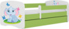 Lastevoodi Kocot Kids Babydreams Elephant, 80 x 160 cm, ilma voodipesukastita, madratsiga, roheline