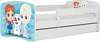 Lastevoodi Kocot Kids Babydreams Frozen Land, 80 x 160 cm, voodipesukastiga, ilma madratsita, valge